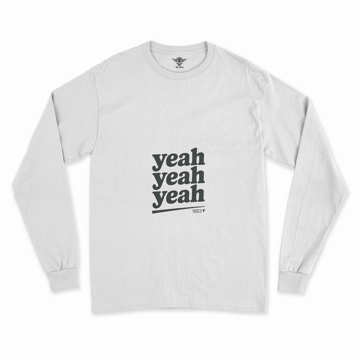 Yeah Yeah Yeah — 1963 Pop Art Rock Heritage Tee — New Wave Edition