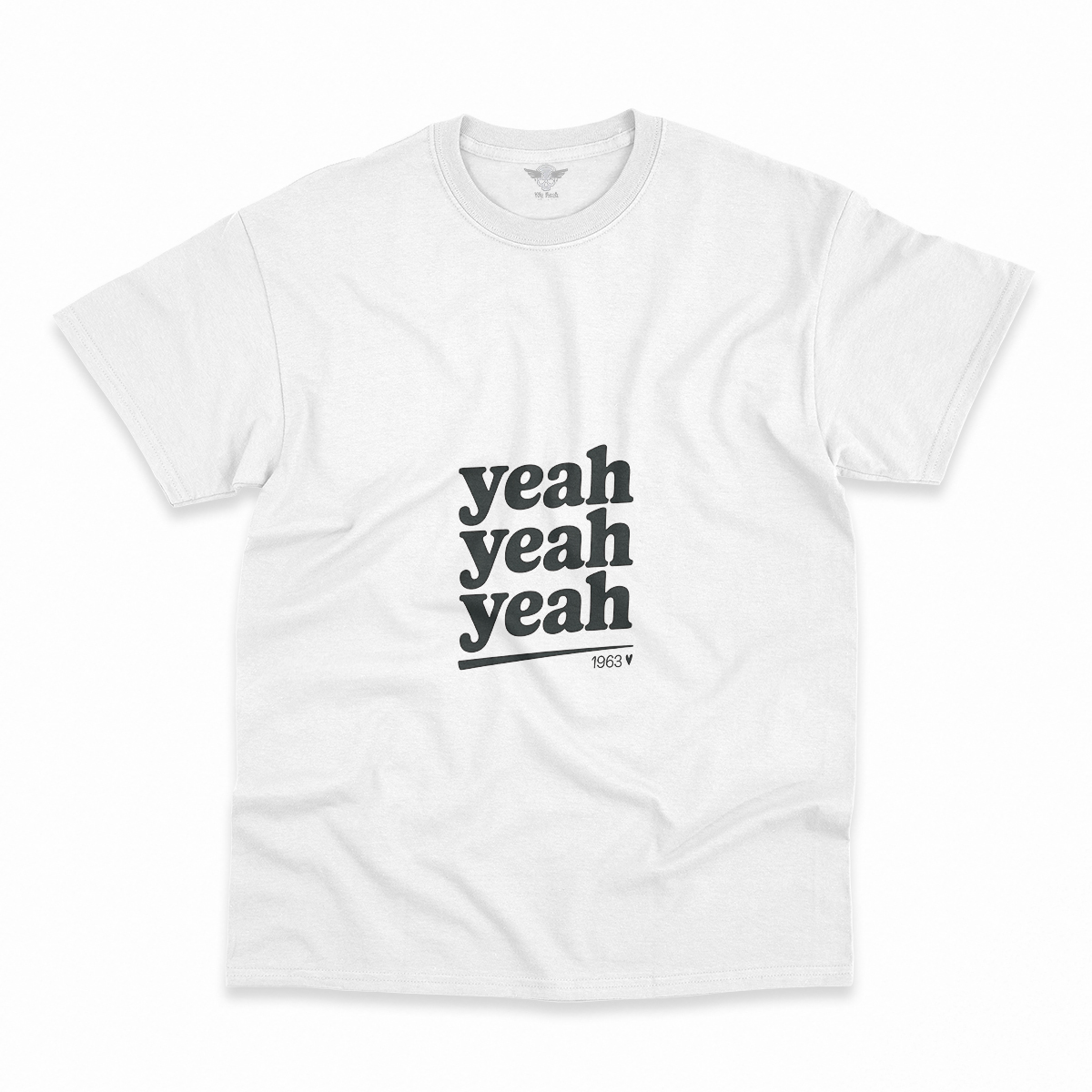Yeah Yeah Yeah — 1963 Pop Art Rock Heritage Tee — New Wave Edition